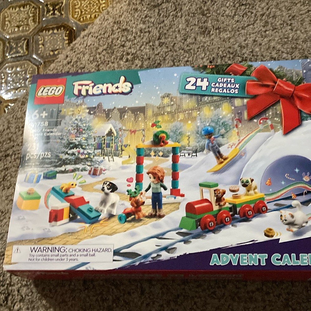 LEGO blocks Friends Advent calendar 2023